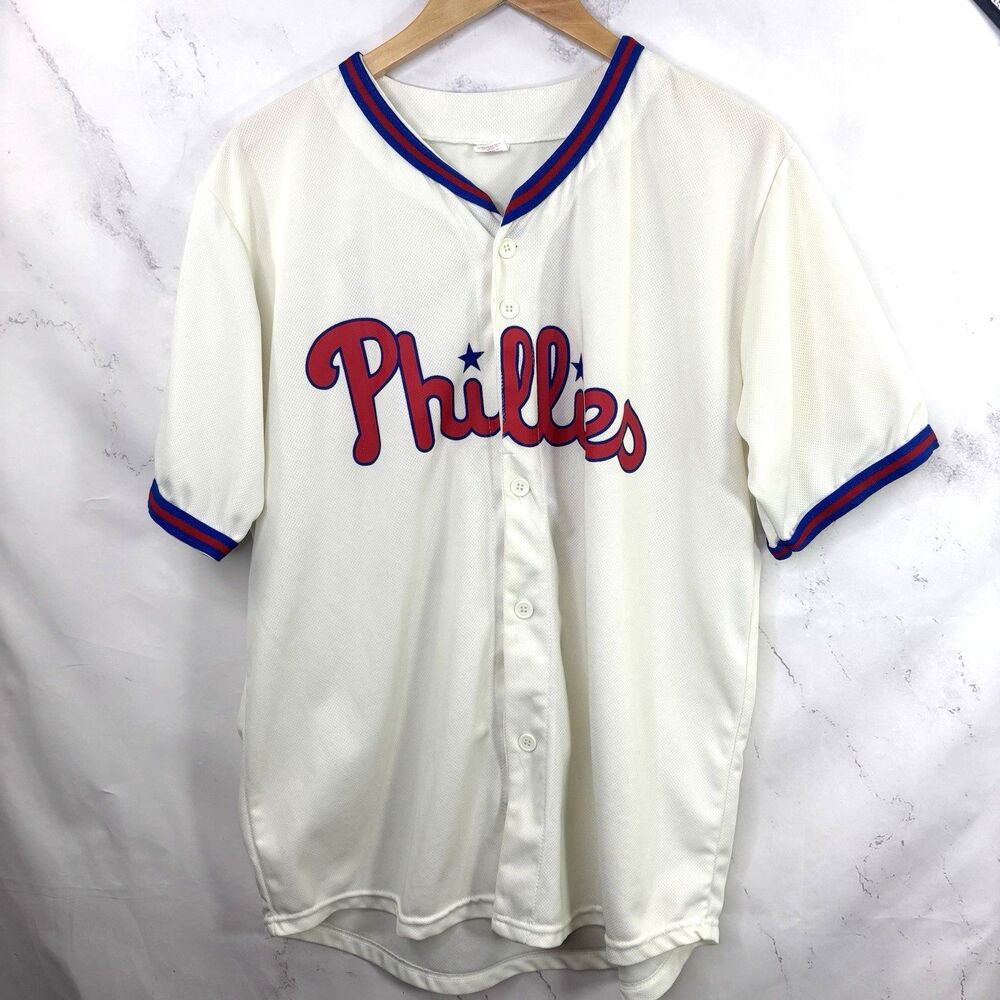Phillies Zach Wheeler Jersey #45 Promo Shirt PECO Philadelphia Streetwear L